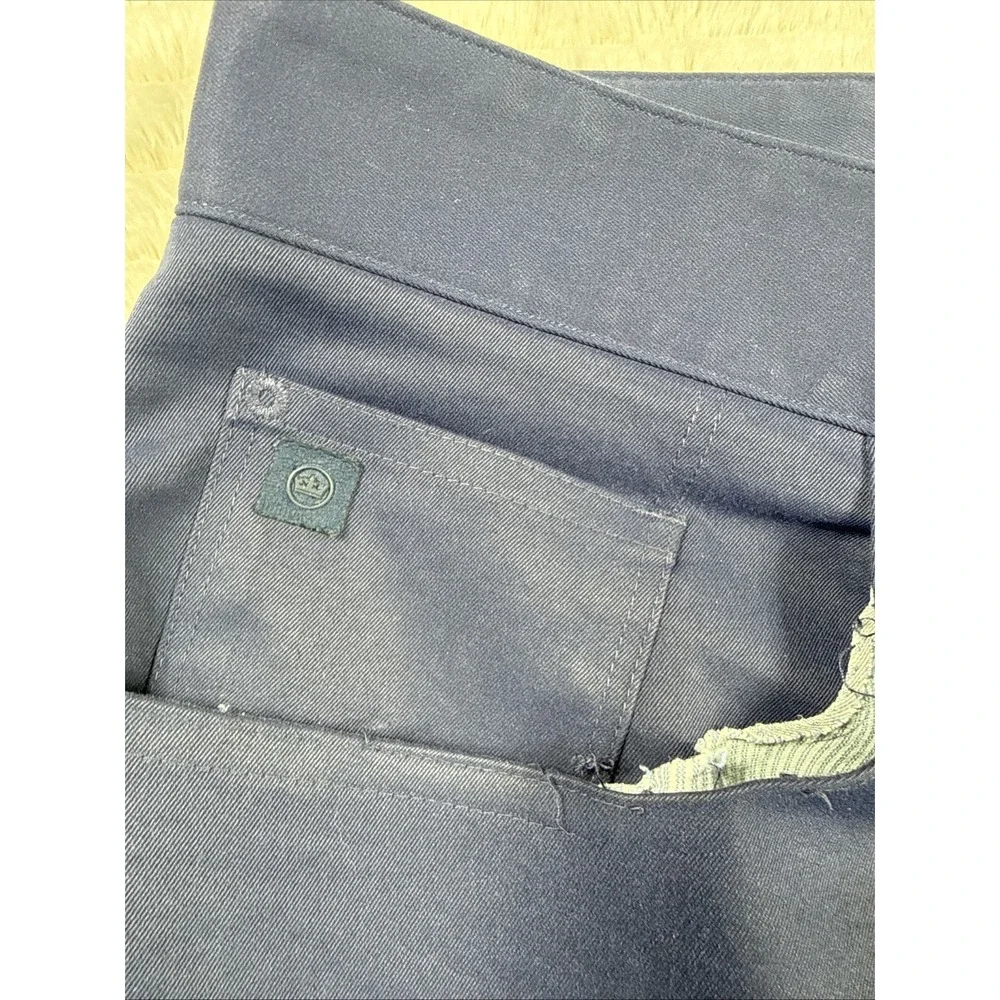 Peter Millar EB66 Mens Size 40x32 Golf Pants‎ Crown Sport Navy Blue EUC Comfy